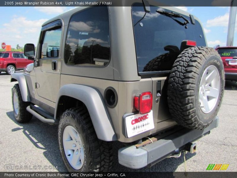 Light Khaki Metallic / Khaki 2005 Jeep Wrangler Rubicon 4x4