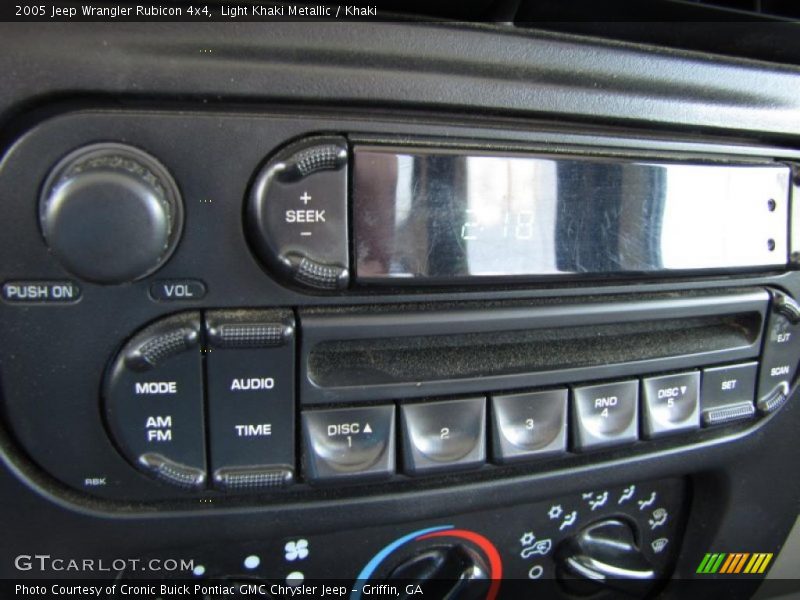 Light Khaki Metallic / Khaki 2005 Jeep Wrangler Rubicon 4x4