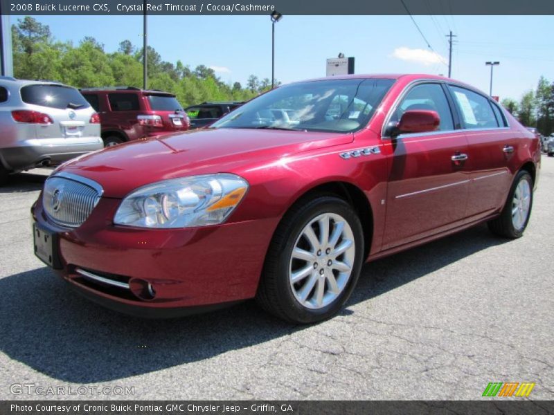 Front 3/4 View of 2008 Lucerne CXS