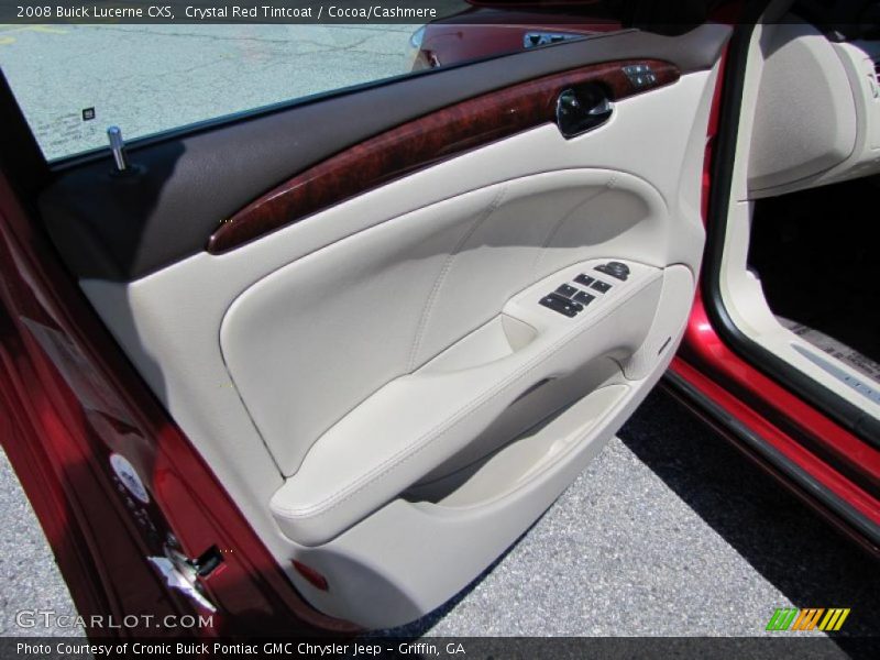 Crystal Red Tintcoat / Cocoa/Cashmere 2008 Buick Lucerne CXS