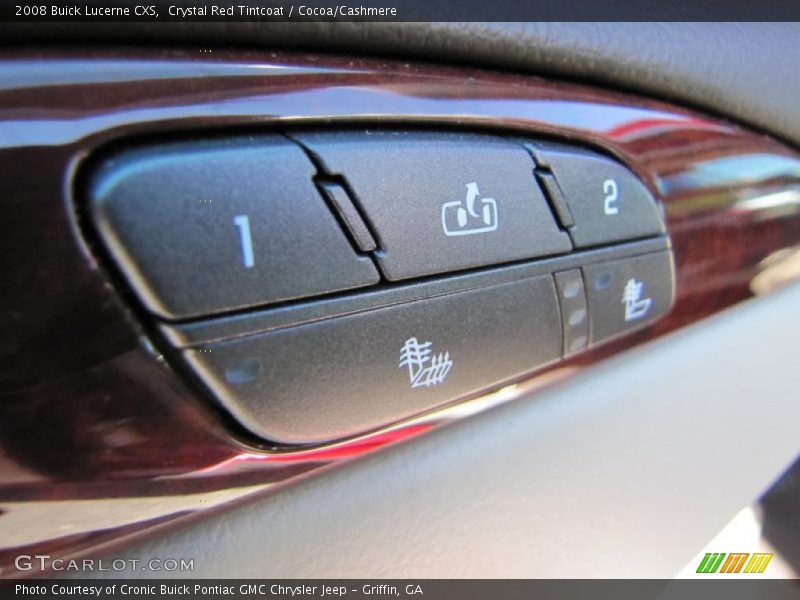 Crystal Red Tintcoat / Cocoa/Cashmere 2008 Buick Lucerne CXS