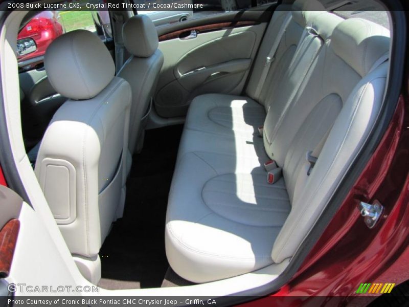 Crystal Red Tintcoat / Cocoa/Cashmere 2008 Buick Lucerne CXS