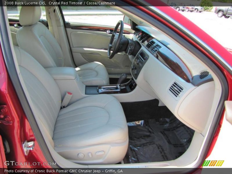 Crystal Red Tintcoat / Cocoa/Cashmere 2008 Buick Lucerne CXS