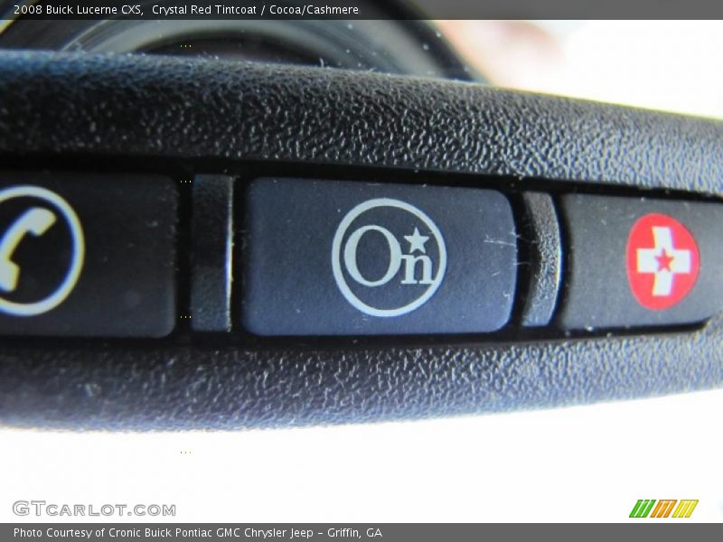 Crystal Red Tintcoat / Cocoa/Cashmere 2008 Buick Lucerne CXS