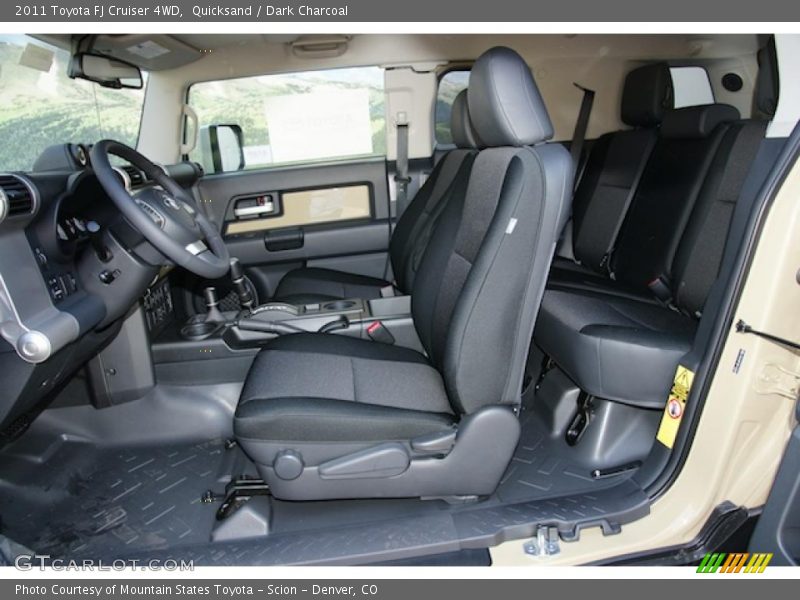 Quicksand / Dark Charcoal 2011 Toyota FJ Cruiser 4WD