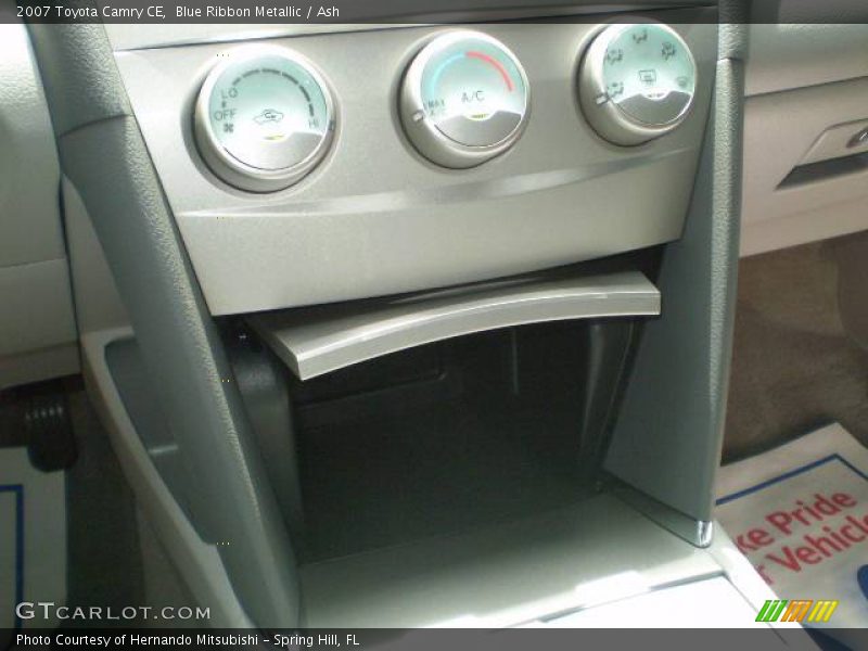 Blue Ribbon Metallic / Ash 2007 Toyota Camry CE
