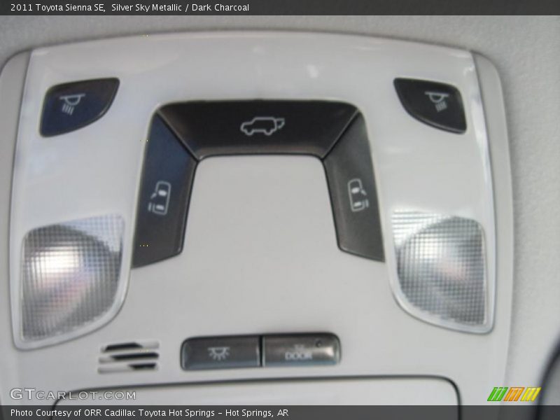 Silver Sky Metallic / Dark Charcoal 2011 Toyota Sienna SE