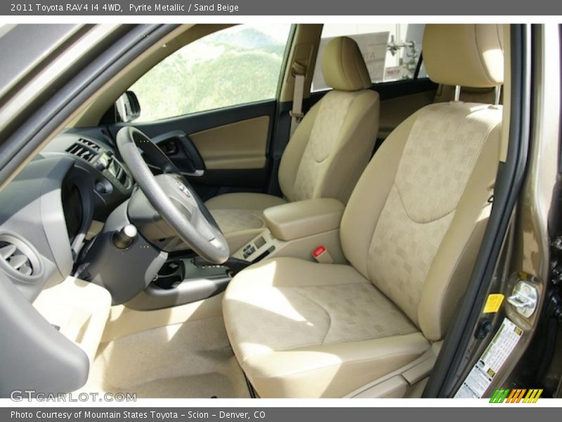 Pyrite Metallic / Sand Beige 2011 Toyota RAV4 I4 4WD