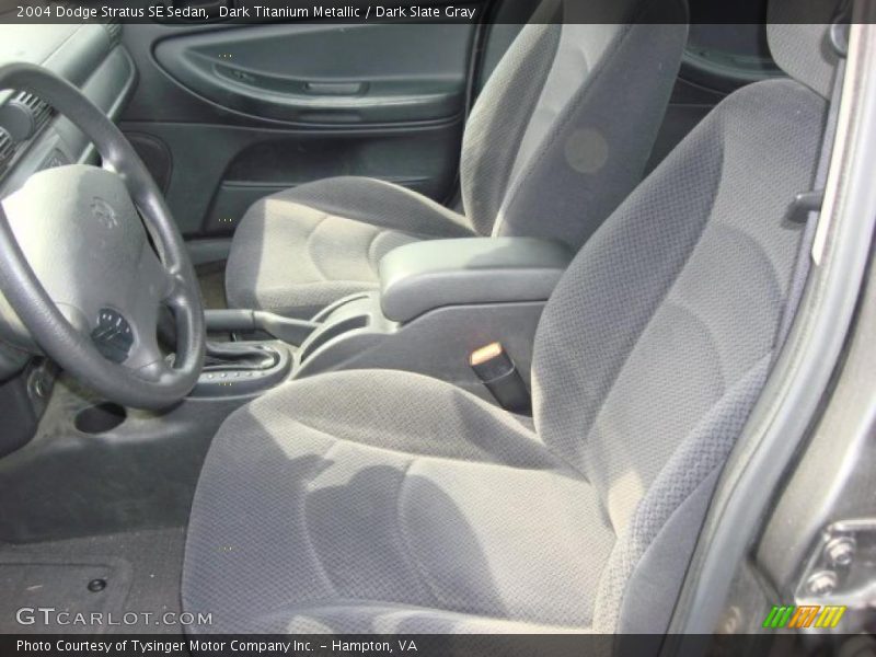  2004 Stratus SE Sedan Dark Slate Gray Interior