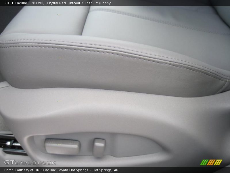 Crystal Red Tintcoat / Titanium/Ebony 2011 Cadillac SRX FWD