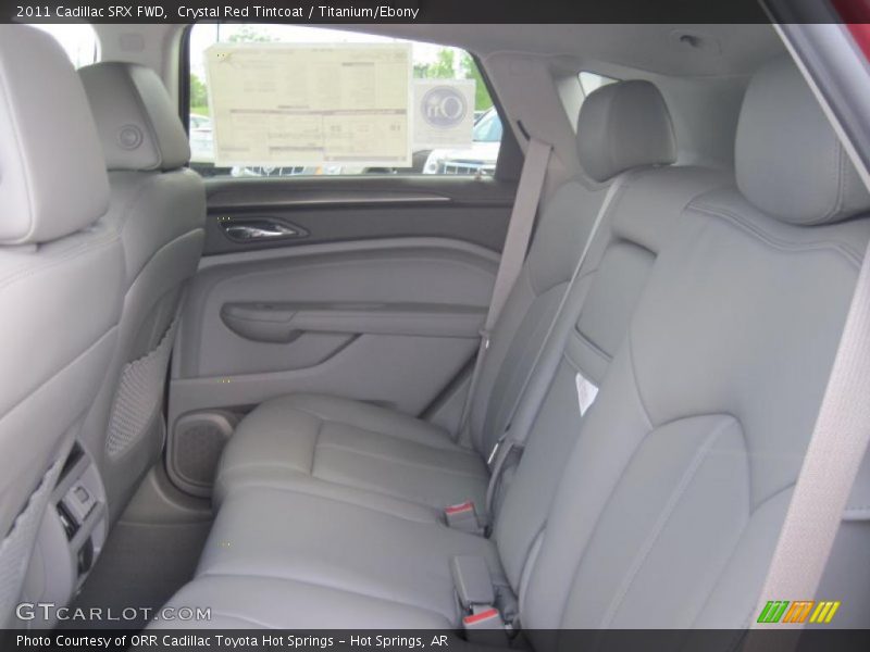 Crystal Red Tintcoat / Titanium/Ebony 2011 Cadillac SRX FWD