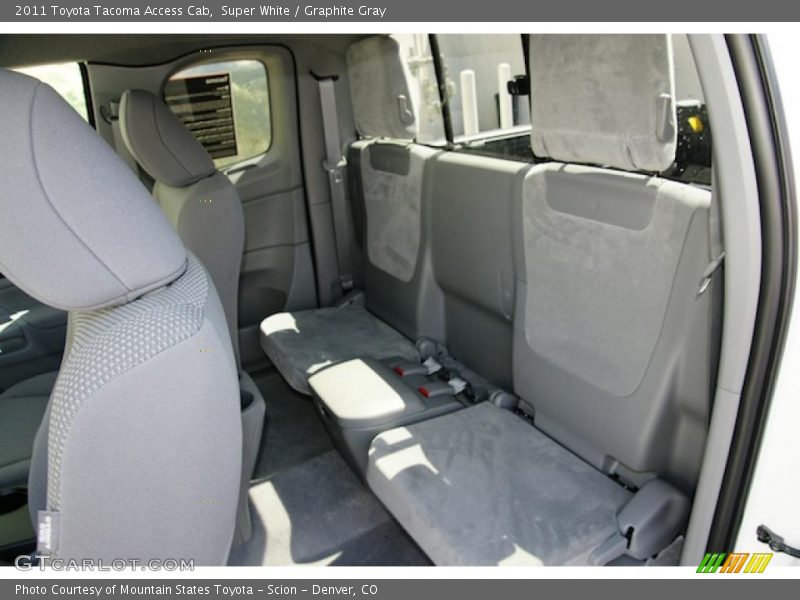  2011 Tacoma Access Cab Graphite Gray Interior