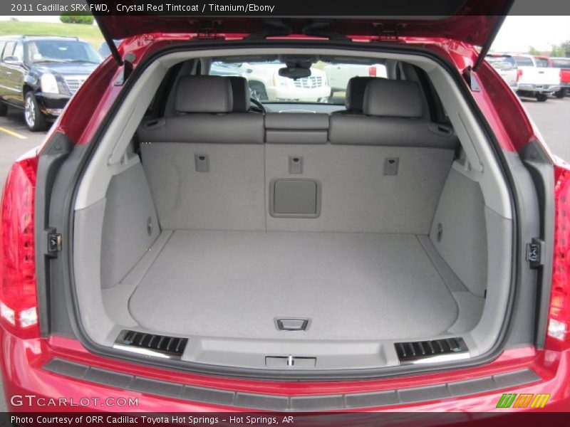 Crystal Red Tintcoat / Titanium/Ebony 2011 Cadillac SRX FWD