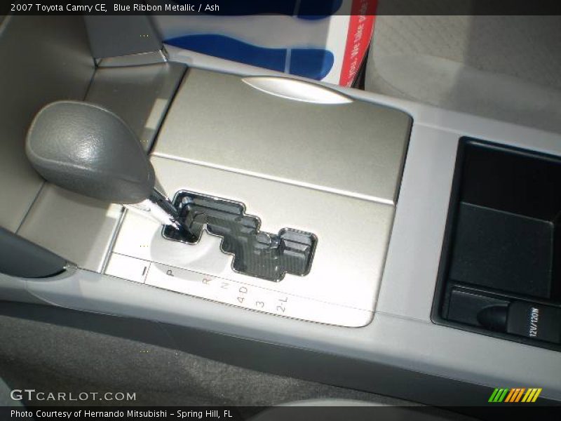 Blue Ribbon Metallic / Ash 2007 Toyota Camry CE