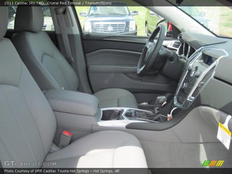 Crystal Red Tintcoat / Titanium/Ebony 2011 Cadillac SRX FWD