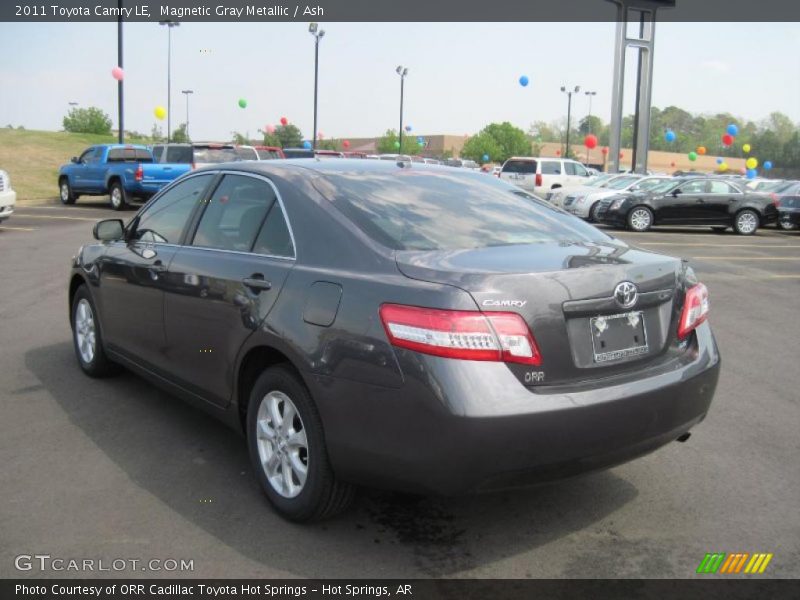 Magnetic Gray Metallic / Ash 2011 Toyota Camry LE