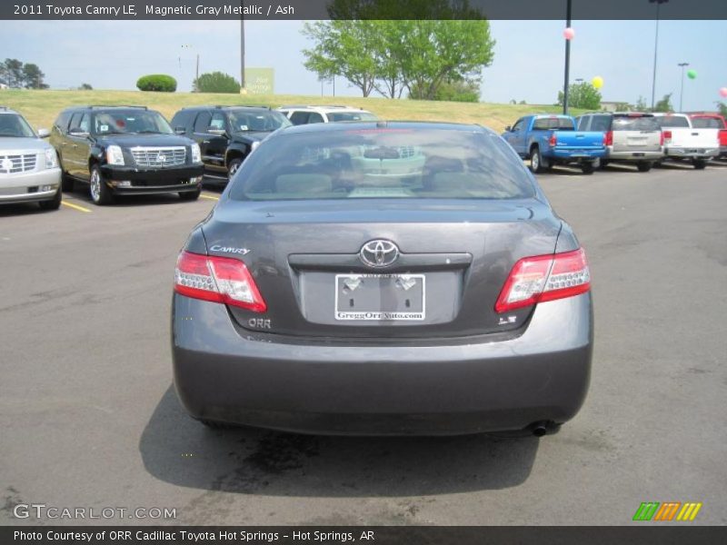 Magnetic Gray Metallic / Ash 2011 Toyota Camry LE