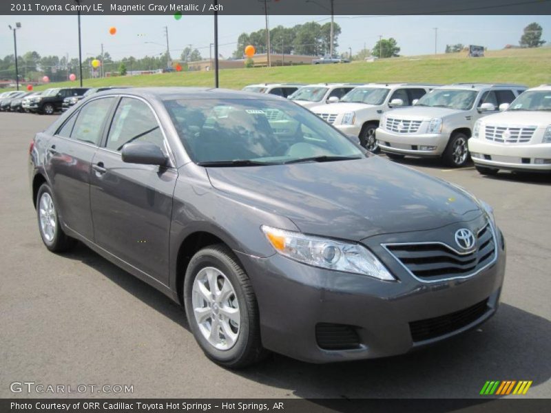 Magnetic Gray Metallic / Ash 2011 Toyota Camry LE