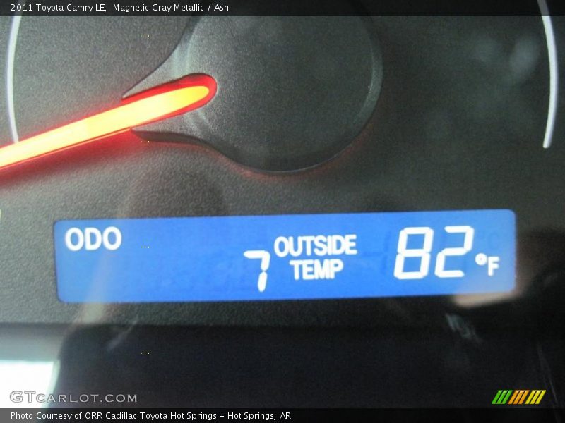 Magnetic Gray Metallic / Ash 2011 Toyota Camry LE