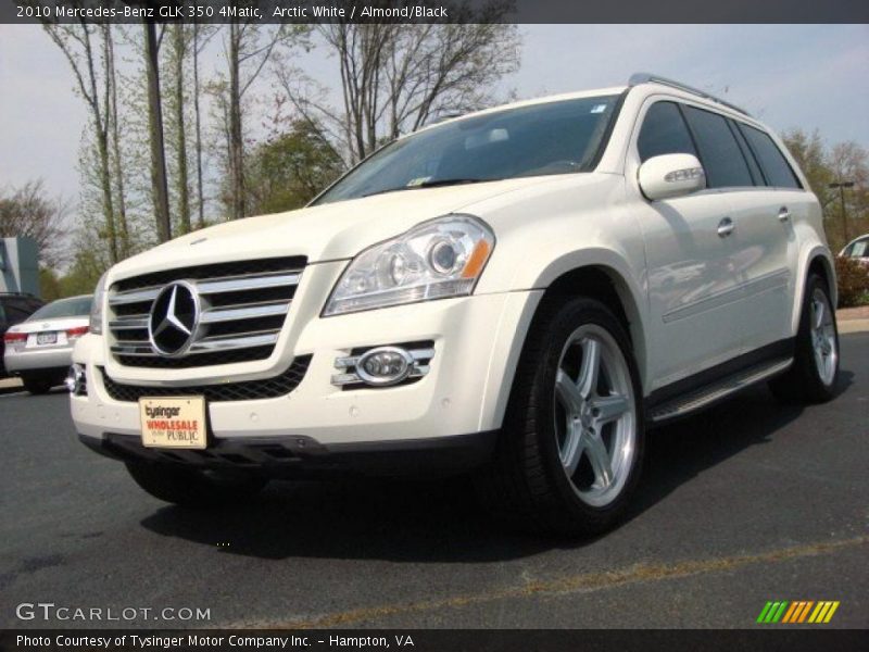 Arctic White / Almond/Black 2010 Mercedes-Benz GLK 350 4Matic