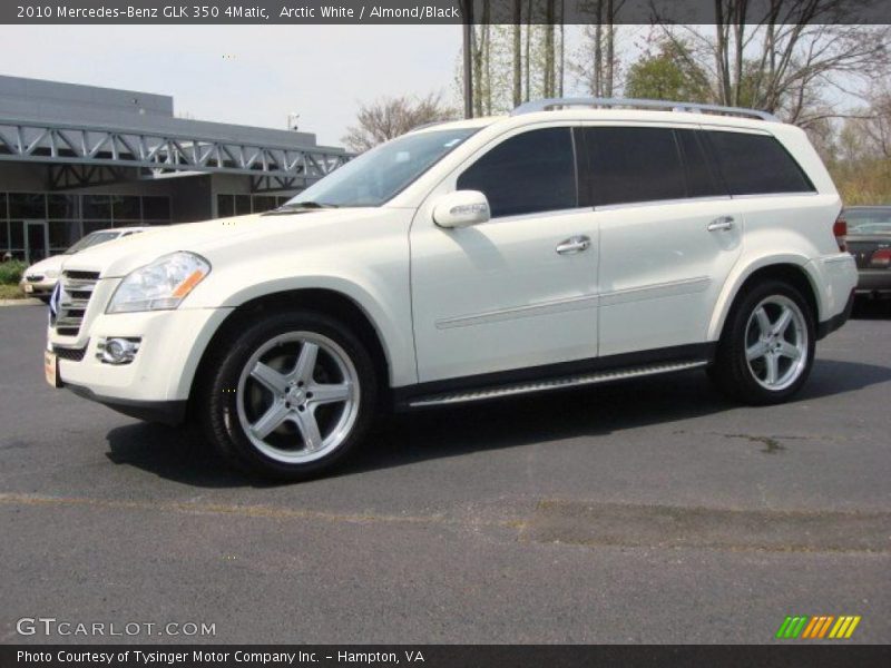 Arctic White / Almond/Black 2010 Mercedes-Benz GLK 350 4Matic