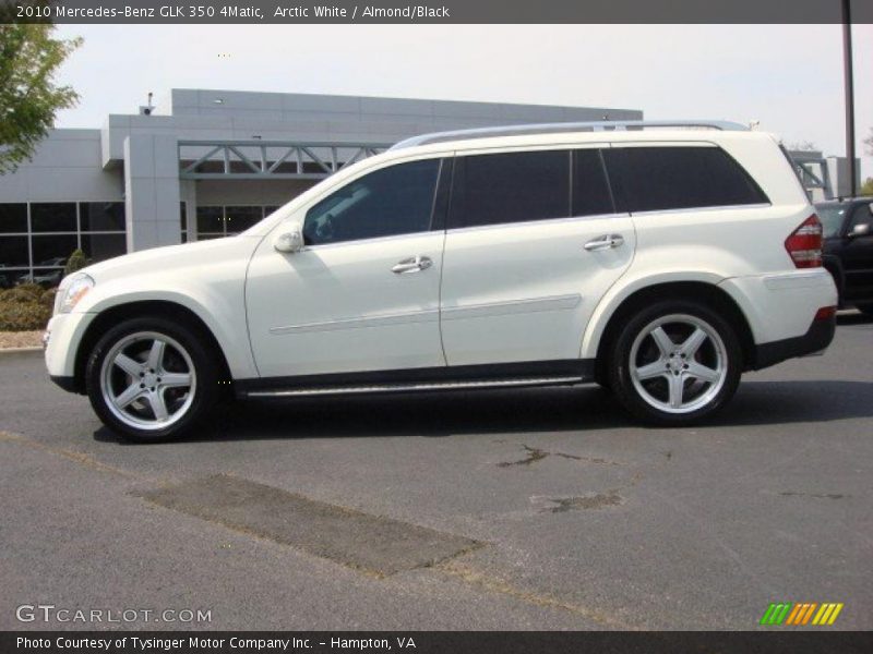Arctic White / Almond/Black 2010 Mercedes-Benz GLK 350 4Matic