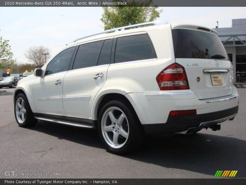 Arctic White / Almond/Black 2010 Mercedes-Benz GLK 350 4Matic