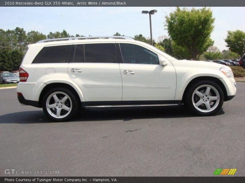 Arctic White / Almond/Black 2010 Mercedes-Benz GLK 350 4Matic