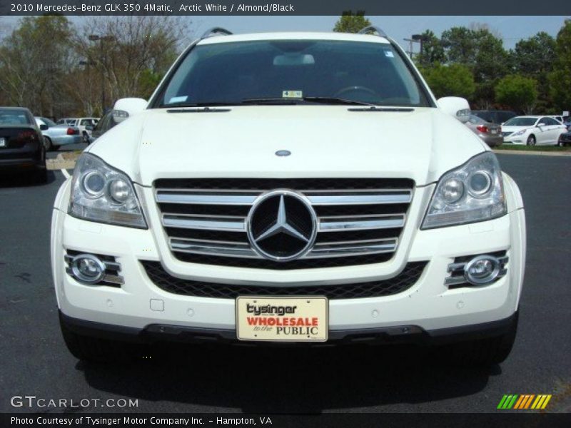 Arctic White / Almond/Black 2010 Mercedes-Benz GLK 350 4Matic