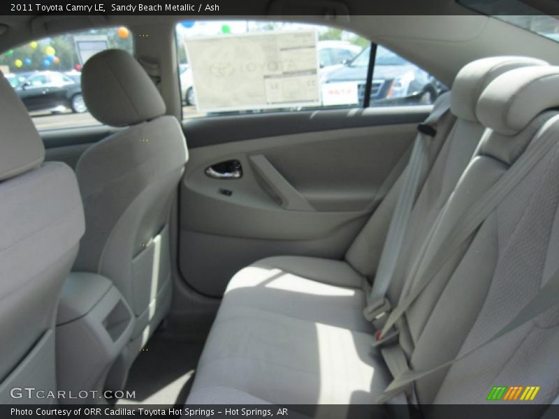 Sandy Beach Metallic / Ash 2011 Toyota Camry LE