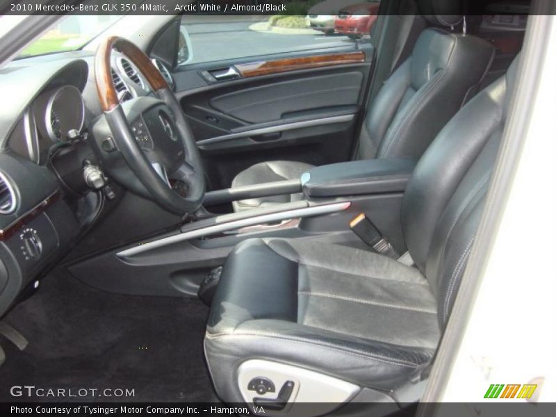 Arctic White / Almond/Black 2010 Mercedes-Benz GLK 350 4Matic
