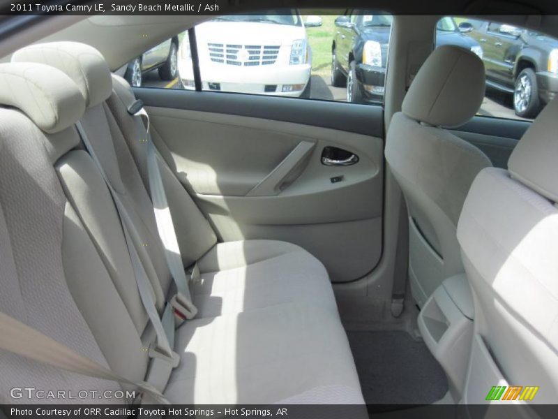 Sandy Beach Metallic / Ash 2011 Toyota Camry LE