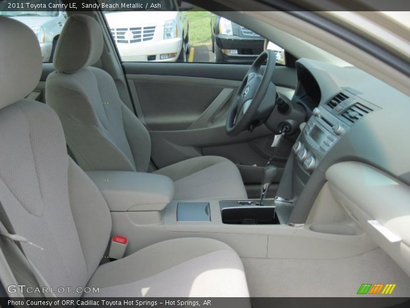 Sandy Beach Metallic / Ash 2011 Toyota Camry LE