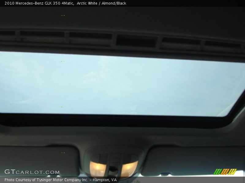 Arctic White / Almond/Black 2010 Mercedes-Benz GLK 350 4Matic