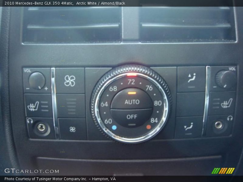 Arctic White / Almond/Black 2010 Mercedes-Benz GLK 350 4Matic
