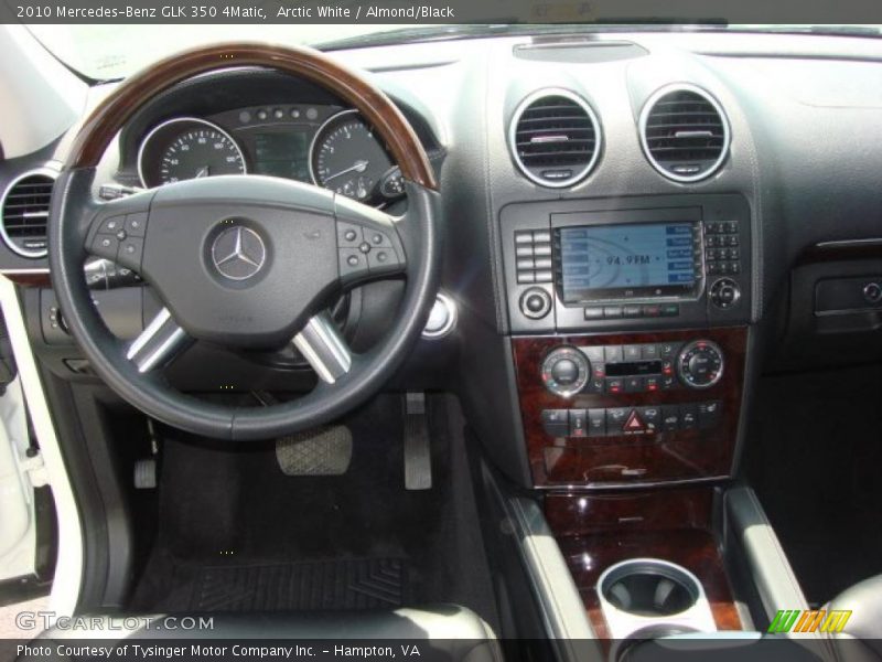 Arctic White / Almond/Black 2010 Mercedes-Benz GLK 350 4Matic