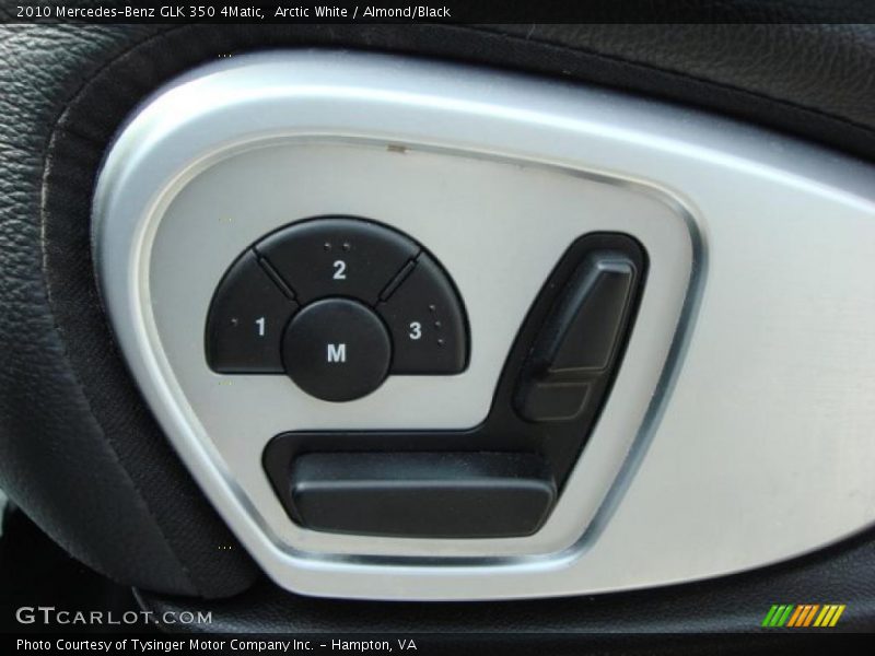 Arctic White / Almond/Black 2010 Mercedes-Benz GLK 350 4Matic
