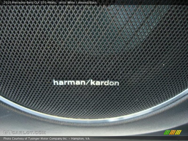 Arctic White / Almond/Black 2010 Mercedes-Benz GLK 350 4Matic
