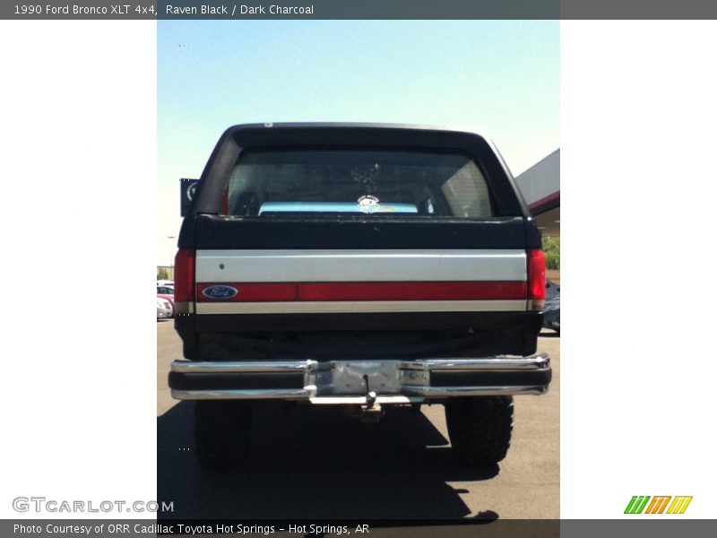 Raven Black / Dark Charcoal 1990 Ford Bronco XLT 4x4
