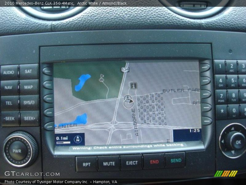 Arctic White / Almond/Black 2010 Mercedes-Benz GLK 350 4Matic