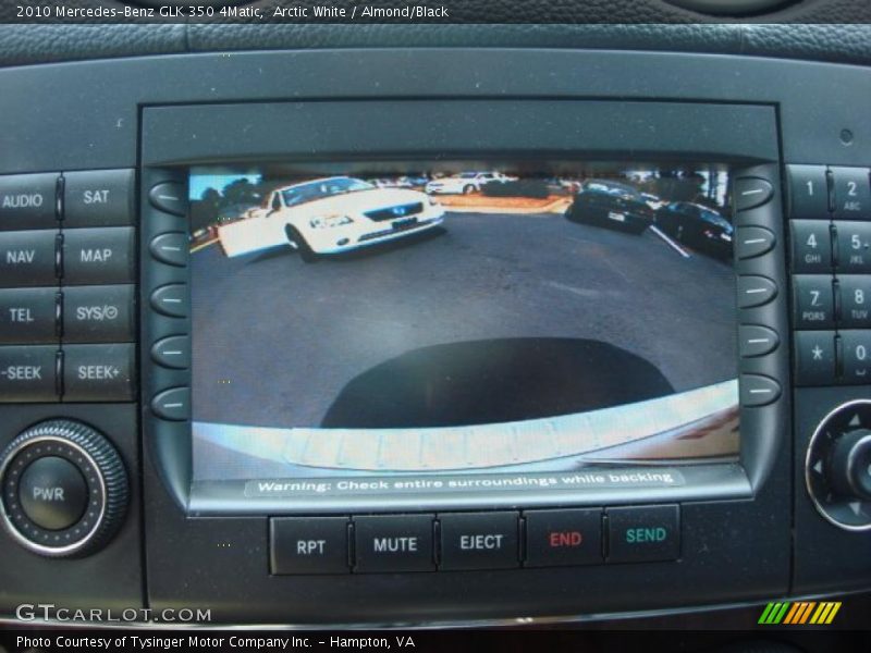 Arctic White / Almond/Black 2010 Mercedes-Benz GLK 350 4Matic