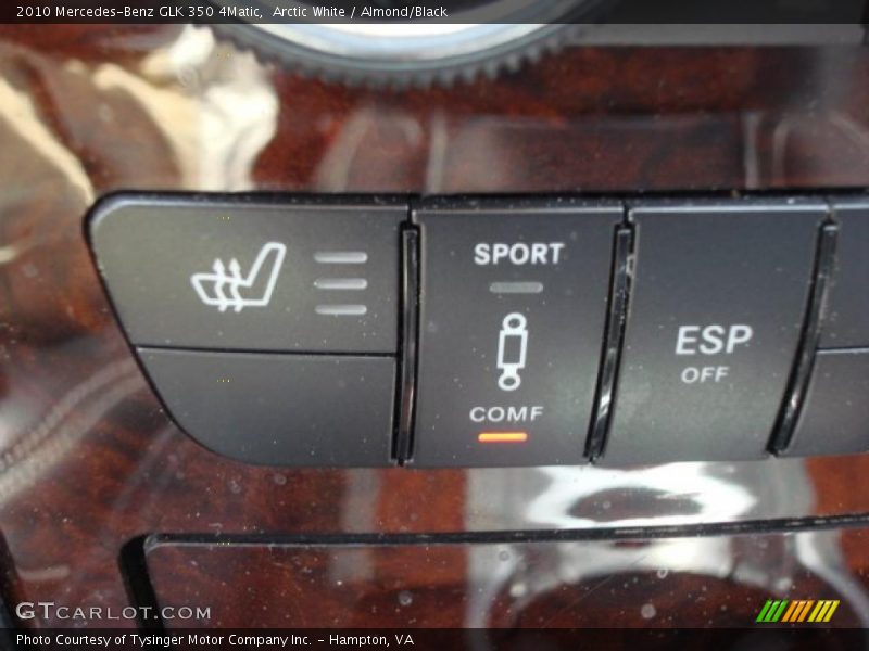 Arctic White / Almond/Black 2010 Mercedes-Benz GLK 350 4Matic