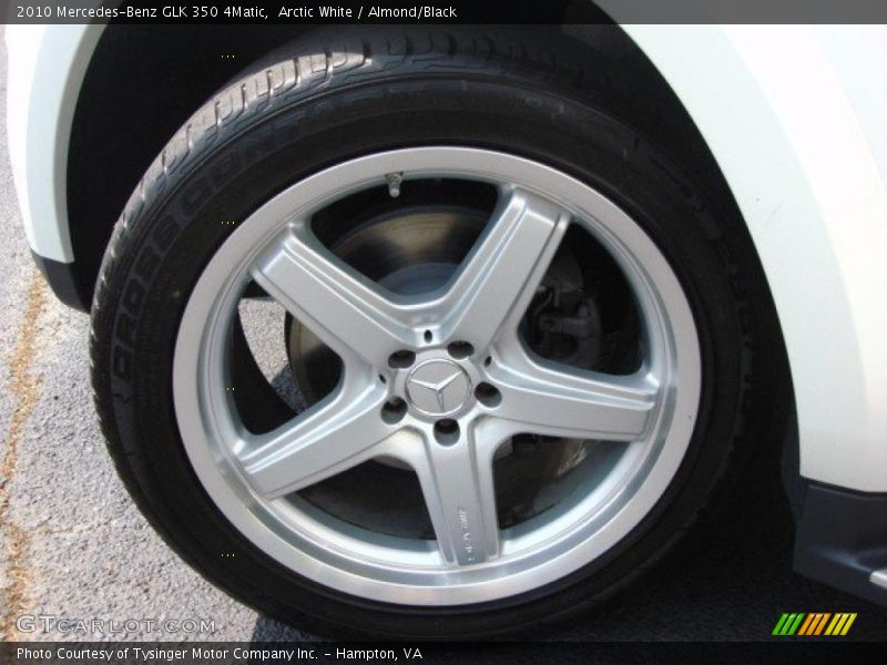 Arctic White / Almond/Black 2010 Mercedes-Benz GLK 350 4Matic