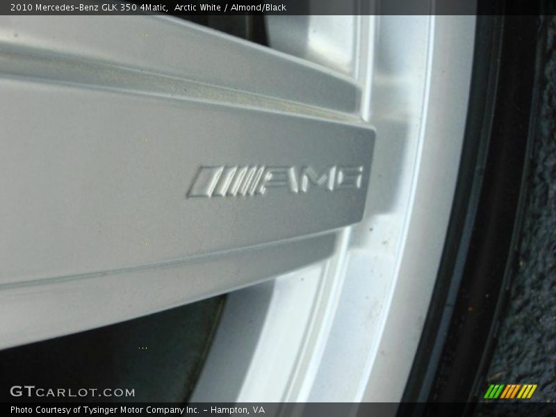 Arctic White / Almond/Black 2010 Mercedes-Benz GLK 350 4Matic