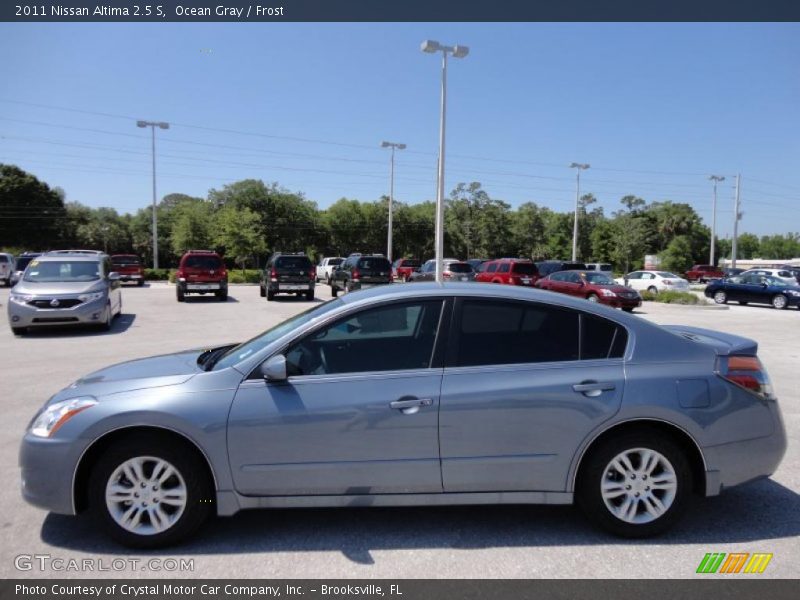 Ocean Gray / Frost 2011 Nissan Altima 2.5 S