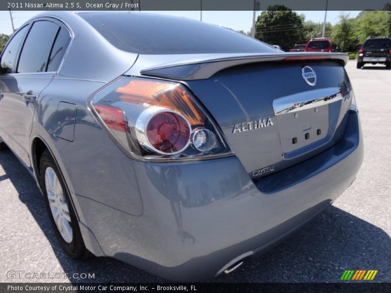 Ocean Gray / Frost 2011 Nissan Altima 2.5 S