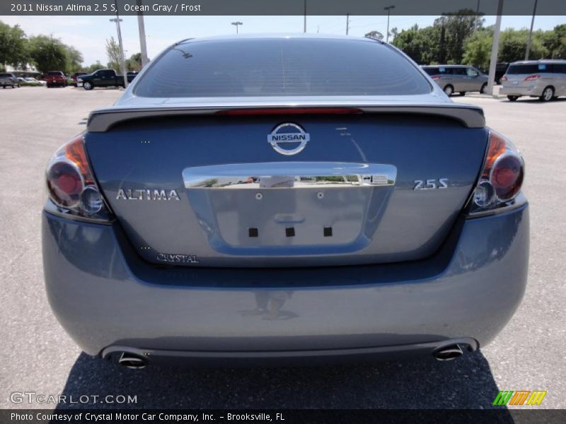 Ocean Gray / Frost 2011 Nissan Altima 2.5 S