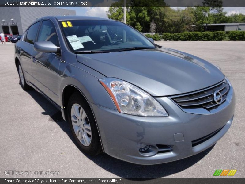 Ocean Gray / Frost 2011 Nissan Altima 2.5 S
