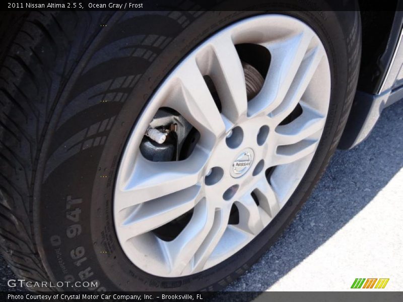 Ocean Gray / Frost 2011 Nissan Altima 2.5 S