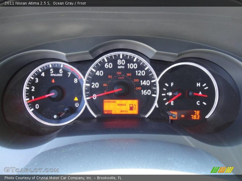 Ocean Gray / Frost 2011 Nissan Altima 2.5 S